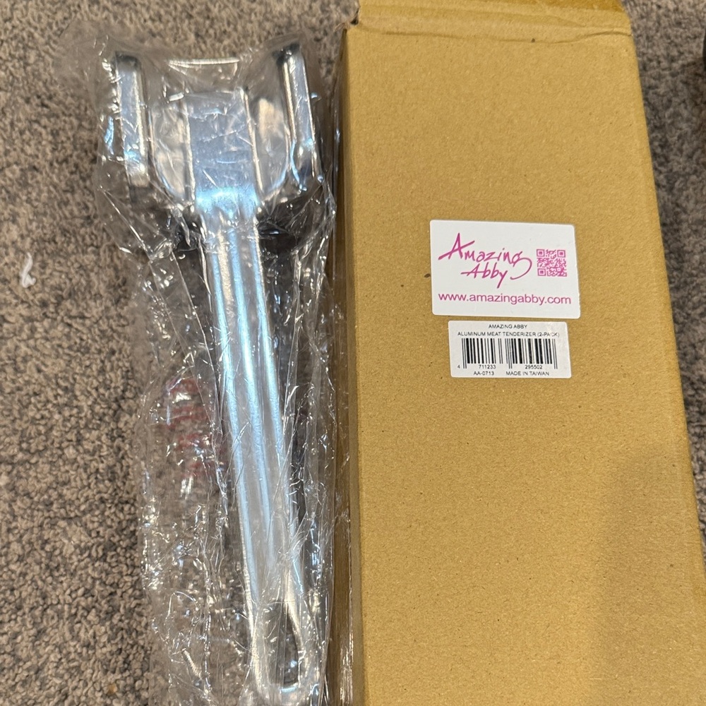 Amazing Abby Silver Meat Tenderizer